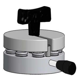 PerkinElmer Eight-Seal Lip Forming Tool for Standard 75 ml (40 Bar) Digestion Vessel Pressure Seals - N3132014 - Click Image to Close