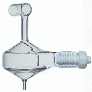 PerkinElmer Tracey Spray Chamber with Right Side Nebulizer Entrance and Helix, 50 ml Cyclonic, Borosilicate glass - N0777732 - Click Image to Close