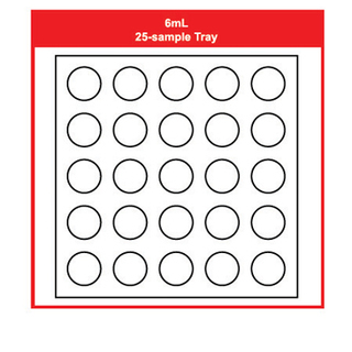 PerkinElmer 25 Position Sample Tray for LC Autosampler - N2930040 - Click Image to Close