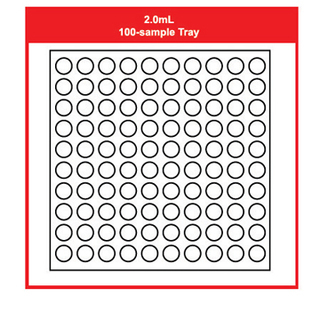 PerkinElmer 100 Position Sample Tray for LC Autosampler - N2931097 - Click Image to Close