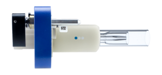 PerkinElmer SMARTintro Sample Introduction Module (Blue) w/ Fixed 2.0 mm I.D. Quartz Torch-Injector for NexION 1000/2000 - N8152437 - Click Image to Close