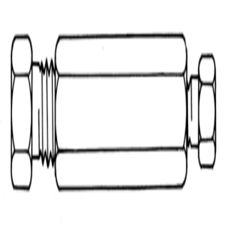 PerkinElmer GSV Fitting, Reducing Union, 1/16in to 1/32in - N9302838 - Click Image to Close