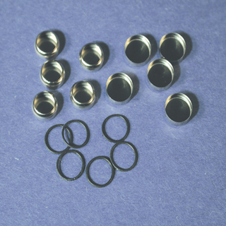 PerkinElmer Stainless Steel Pans, Covers and O-Rings, Pkg.1000 - 03190029 - Click Image to Close