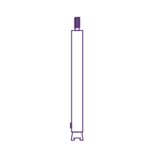 QLA Copley Compatible Adapter for use with BT1000 Centering Gauge (M5-0.8 thread), 316 SS - ADPTR-BTCOP - Click Image to Close