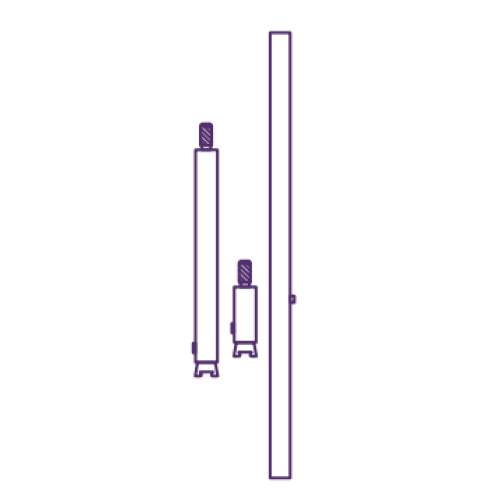 QLA Toyoma Compatible 3 Pc Adapter for use with BT1000 Centering Gauge, 316 SS - ADPTR-BTTOY - Click Image to Close