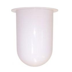 QLA Fluorpolymer Vessel, Opaque, 900mL, Universal - FLU900-01 *OBSOLETE* - Click Image to Close