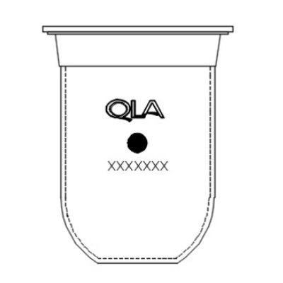 QLA 1000mL Clear Glass Stationary Disk Vessel with Centering Ring, Distek compatible, Serialised, - GLA9SD-DK - Click Image to Close