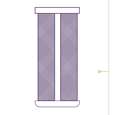 QLA Small Volume 150 Mesh Mini Basket with 20 Mesh Stability Lining, 316 Stainless Steel, Serialized - MINBSK-20/150 *OBSOLETE* - Click Image to Close