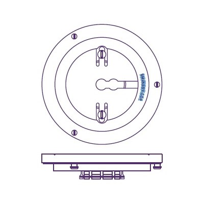 QLA Small Volume Adapter for Copley Baths includes Cover and RING01-COP for QLA GLA100-DK or GLA200-DK vessels - SMVASSY-COP - Click Image to Close