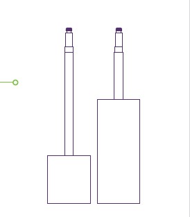 QLA Spin ON/OFF APP 6 Rotating Cylinder set for Transdermal Patches, 316 SS, Serialized - SPNAP61PC-01SET - Click Image to Close