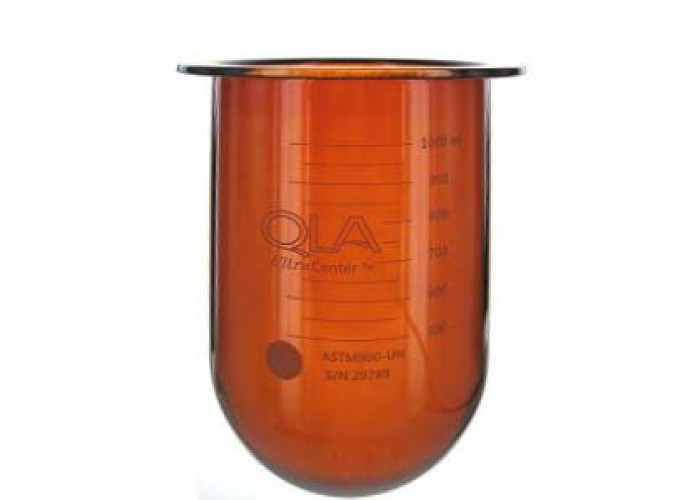 QLA UltraCentre Precision Dissolution Vessel, Amber Glass, 1000ml, Distek Compatible - ASTM900-UNAM-D *Replaced by ASTM900-UNAM* - Click Image to Close