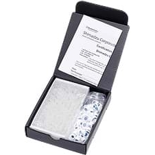 Shimadzu Certified Kit 1.5 ml for GC/GCMS, clear glass with label, wide open, with Shimadzu certificate - 227-34002-01 - Click Image to Close