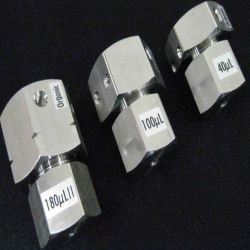 Shimadzu Set Of 3 Nexera LC-30Ad Micro Mixers, Mr40uL, Mr100uL, And Mr180uL - 228-45204-43 - Click Image to Close