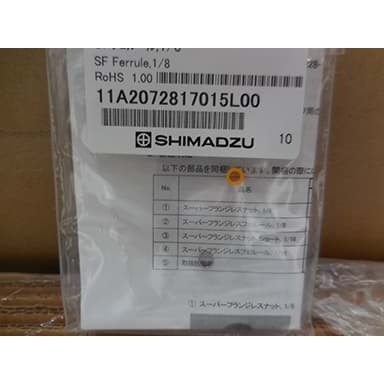 Shimadzu SF FERRULE,1/8 - 228-56687-43 - Click Image to Close