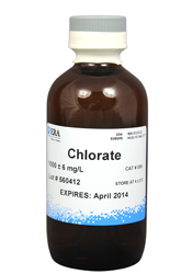 Waters Chlorate Ion Calibration Standard, 125 ml - 066 - Click Image to Close