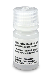 Waters Mass Scale and Resolution Set Up Solution - 700003917 (HAZMAT) - Click Image to Close