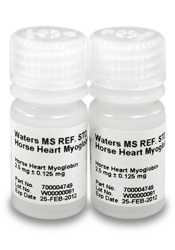 Waters MS Reference Standard/ Horse Heart Myoglobin - 700004749 - Click Image to Close