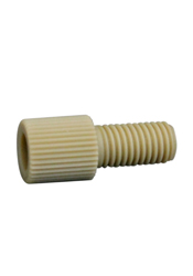 Waters Compression Screws, 1/8in., PEEK, 2/pkg - WAT046-12 - Click Image to Close