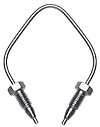Vici Valco Sample loop 2ul, W type valve - SL2NW